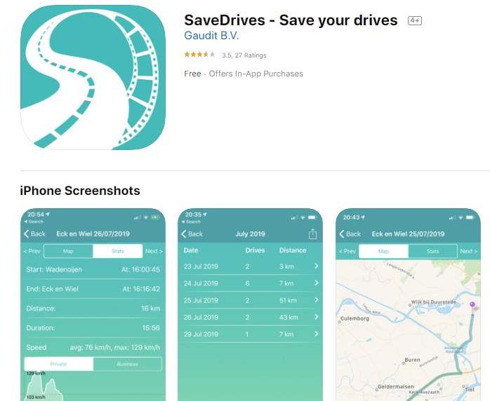 SaveDrives - Car Dashboard